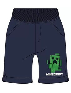 Minecraft gyerek rövidnadrág 9év kék