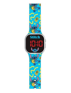 Disney Lilo és Stitch A csillagkutya digitális LED karóra kék