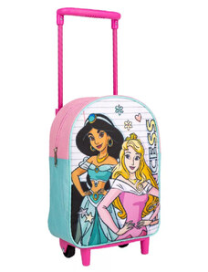 Disney Hercegnők gurulós ovis hátizsák 29cm (princess)