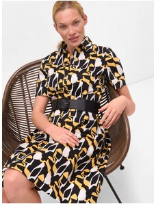 Sárga-fekete mintás ingruha ORSAY - Női
