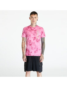 Férfi póló Under Armour Run Anywhere Short Sleeve T-Shirt Pink/ Yellow