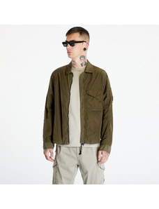 Férfi kabát C.P. Company Chrome-R Zipped Overshirt Ivy Green