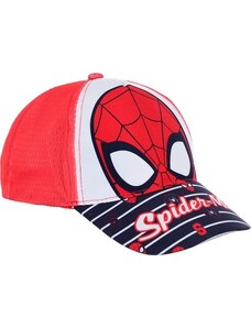 SPIDERMAN Fehér és piros Spider-Man Marvel sapka
