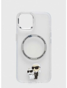 Karl Lagerfeld telefon tok iPhone 13 6,1" átlátszó