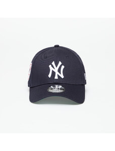 Sapka New Era New York Yankees Team Side Patch 9Forty Adjustable Cap Navy/ Optic White