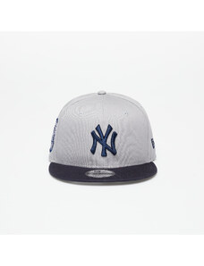 Sapka New Era New York Yankees Contrast Side Patch 9Fifty Snapback Cap Gray/ Navy