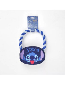 Disney Lilo és Stitch A csillagkutya sípoló plüss és kötél kutyajáték kék