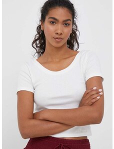 Pepe Jeans t-shirt női, fehér