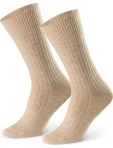 STEVEN Bézs női zokni Art.093 TF031, BEIGE