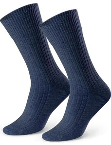 STEVEN Sötétkék női zokni Art.093 TF041, NAVY BLUE
