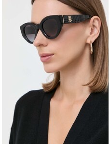 Burberry napszemüveg MEADOW fekete, női, 0BE4390