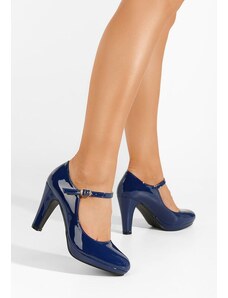 Zapatos Donatella kék magassarkú cipő