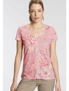 Boysen's rózsaszín mintás póló