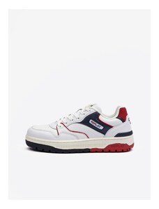 Replay Shoes Scarpa Off Wht Blue Red - Men