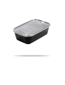 GymBeam Fekete ételhordó doboz