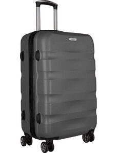 Peterson szürke utazóbőrönd méret: M PTN 5806-WM