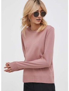 Sisley pulóver könnyű, női, rózsaszín