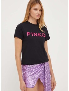 Pinko pamut póló fekete, 101752.A150
