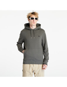 Férfi kapucnis pulóver Fred Perry Tipped Hooded Sweatshirt Field Green