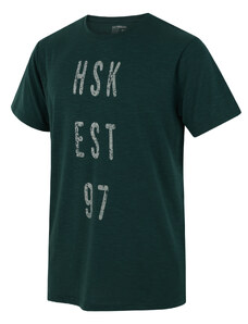 Men's functional T-shirt HUSKY Tingl M dk. putting green