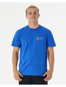 T-shirt Rip Curl SURF REVIVAL DECAL TEE Retro Blue