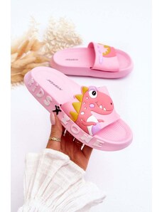 Kesi Children's foam slippers Dinosaur Pink Dario