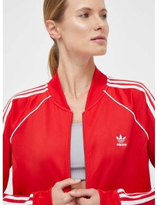 adidas Originals felső piros, női, nyomott mintás, IK4032