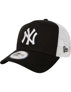 Fekete-fehér New Era New York Yankees MLB Clean Trucker sapka 11588491