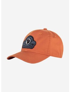 Fjallraven baseball sapka Classic Badge Cap narancssárga, nyomott mintás