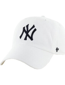 BASIC Fehér 47 márka New York Yankees MLB Clean Up sapka B-RGW17GWS-WHA