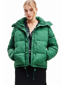 Desigual rövid kabát női, zöld, téli