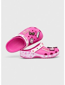 Crocs papucs Barbie Classic Clog rózsaszín, női, 208817, 206340