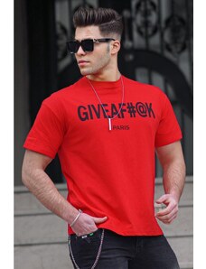 Madmext Men's Red T-Shirt 4969
