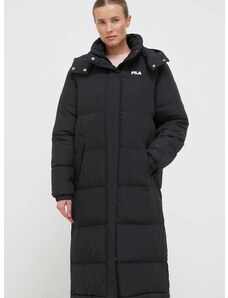 Fila rövid kabát női, fekete, téli