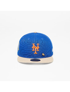 Sapka New Era New York Mets 50th Anniversary Varsity Pin 59FIFTY MLB Fitted Cap Game Royal/ Beige