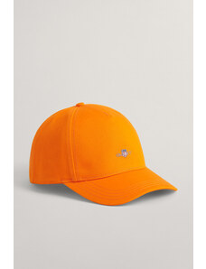 SAPKA GANT SHIELD COTTON TWILL CAP narancssárga S/M