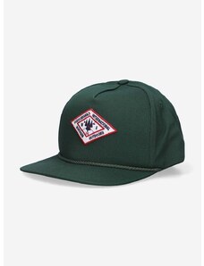 Guess Originals pamut baseball sapka zöld, nyomott mintás