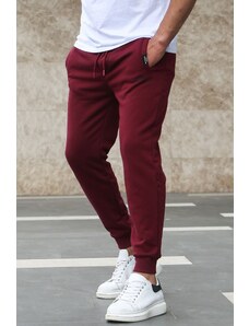 Madmext Basic Claret Red Tracksuit 4209