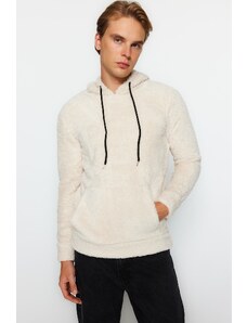 Trendyol Mink Hooded Kangaroo Pocket Long Sleeve New Sweatshirt