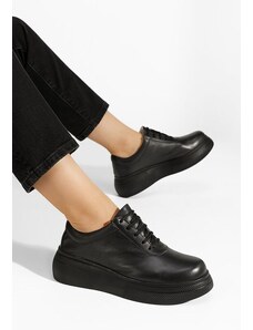 Zapatos Dalisa fekete platform alkalmi cipő