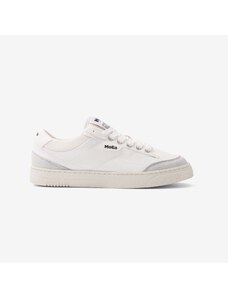 MoEa Vegan Sneakers White - Gen3 - Grape Leather
