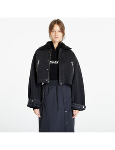 Női farmerdzseki Calvin Klein Jeans Sherpa Denim Jacket Gray