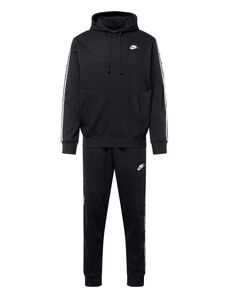 Nike Sportswear Jogging ruhák 'CLUB FLEECE' fekete / fehér