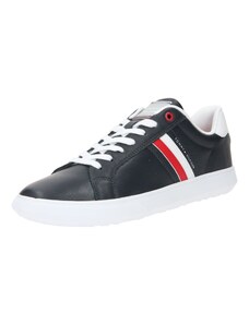 TOMMY HILFIGER Rövid szárú sportcipők 'Essential' sötétkék / piros / fehér