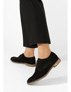 Zapatos Doresa fekete női derby cipő
