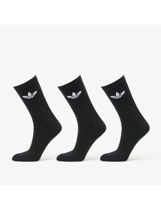 adidas Originals Férfi zoknik adidas Trefoil Cushion Crew Socks 3-Pack Black