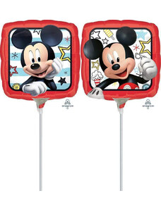 Disney Mickey mini fólia lufi Roadster 22 cm