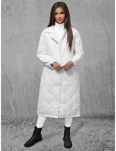 Női téli kabát fehér OZONEE JS/5M3177/281