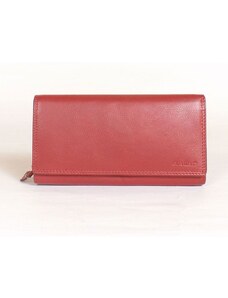 N.A. Női bőr pénztárca piros színű /Gino Monti/