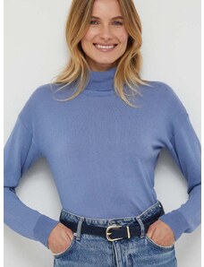 United Colors of Benetton pulóver könnyű, női, garbónyakú